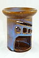 Ceramic Oil Burner (Rustic Tower)